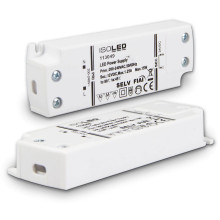 ISOLED LED Trafo 12V/DC, 0-15W, ultraflach, SELV