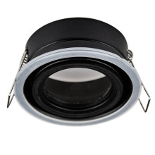ISOLED Einbaurahmen Sys-68 für GU10/MR16 Spots, IP65, inkl. GU10 Sockel u. Glaslinse (exkl. Cover)