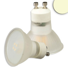 ISOLED GU10 LED Strahler 3W, 270°, opal, warmweiß