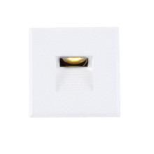ISOLED Cover Aluminium eckig 3 weiß für Wandeinbauleuchte Sys-Wall68