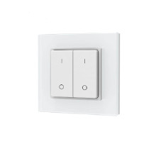 ISOLED Sys-Pro Single Color 2 Zonen Aufputz-Tast-Fernbedienung mit Batterie