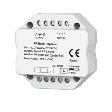 ISOLED Sys-Pro Mesh Signal Repeater, max. 30m, 12-24V DC / 100-240V AC