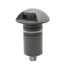 ISOLED LED Bodeneinbaustrahler, rund 1SIDE 60mm, schwarz, 12-24V, IP67, 3W, 60°, warmweiß