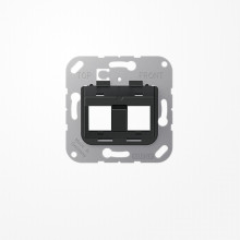 Jung 3069-2SIE Montageadapter 30°, Siemon, 2fach