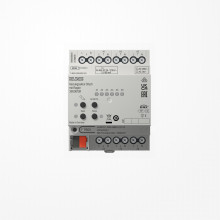 Jung 360061SR KNX Heizungsaktor 6fach mit Regler, REG, 4 TE, Secure