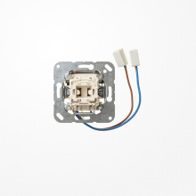 Jung 506U-LEDW Wippschalter mit LED-Einsatz, Universal Aus-Wechsel