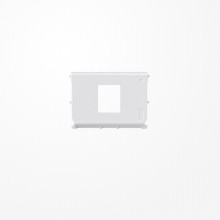 Jung 54-1WE Montage-Einsatz, 1fach, Universalmodul, RJ 45 System