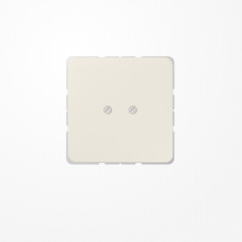 Jung 561B Blind-Abdeckung (geschraubt), Duroplast, Serie CD, weiß
