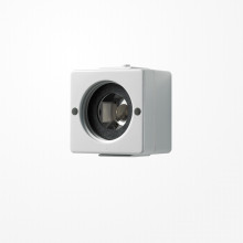 Jung 637-14W Lichtsignal (ohne Haube), E14-Gewinde, WG 600, grau