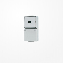 Jung 671W SCHUKO-Steckdose 16 A 250 V ~ mit Taster 10 A 250 V ~ (ohne Kalotte), WG 600