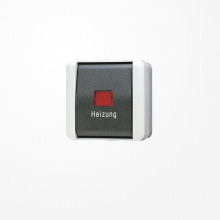 Jung 806HW Heizungsschalter, Universal Aus-Wechsel,  AX 250 V ~, IP 44, WG 800