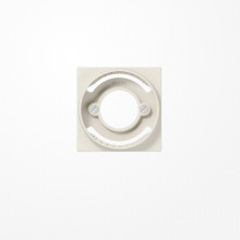Jung A537BFPL Abdeckung für Lichtsignale, Thermoplast, Serie AS, weiß