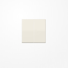 Jung ABAS591-5 Wippe, Duroplast antibakteriell, Serie AS, weiß