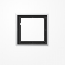 Jung AL2981 Rahmen 1fach, senkrechte und waagerechte Montage, LS 990, Aluminium