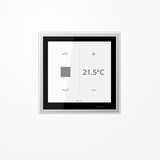 Jung AL459D1S KNX Raumcontroller LS TOUCH mit Rahmen LS 990, Secure, Aluminium