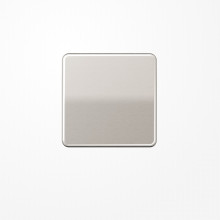 Jung CD101PT Wippe für Taster 1fach, Aluminium eloxiert, F10, Serie CD, platin