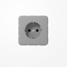 Jung CD1520BFGR SCHUKO-Steckdose, 16 A 250 V ~, Thermoplast, Serie CD, grau
