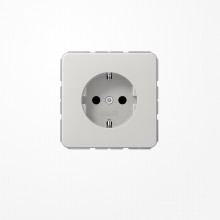 Jung CD1520LG SCHUKO-Steckdose, 16 A 250 V ~, Duroplast, Serie CD, lichtgrau