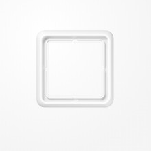 JUNG CD581WW Rahmen 1-fach alpinweiss