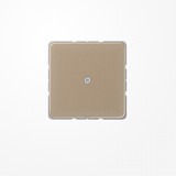 Jung CD590AGB Leitungsauslass mit Zugentlastung, Aluminium eloxiert, Serie CD, gold-bronze