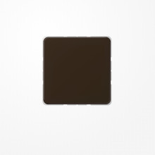 Jung CD594-0BR Blind-Abdeckung (gerastet), Thermoplast, Serie CD, braun