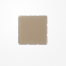 Jung CD594-0GB Blind-Abdeckung (gerastet), Aluminium eloxiert, Serie CD, gold-bronze