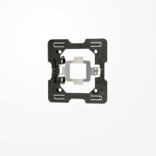 Jung CD90MHP Halteplatte 1fach für Metallausführungen, Serie CD/LS, schwarz