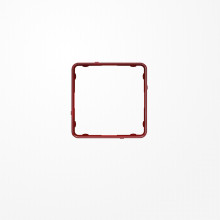 Jung CDP81RTM Applikations-Rahmen, CD PLUS, rot-metallic