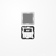 Jung DABA1WW Smart Radio DAB+, Set Mono, Serie AS/A, alpinweiß