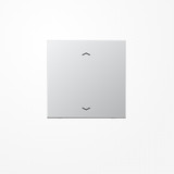 Jung ENOAL2990P-L EnOcean Funk-Wandsender , 2-kanalig, mit Pfeilsymbolen, Serie LS, Aluminium