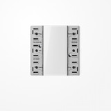 Jung FMLS5001M eNet Funk-Wandsender-Modul 1fach, F50, Serie LS
