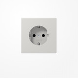 Jung LS1520LG SCHUKO-Steckdose, 16 A 250 V ~, Duroplast, Serie LS, lichtgrau