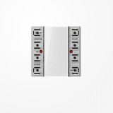 Jung LS5248TSM Tastsensor-Modul 24 V AC/DC, 20 mA, 4-kanalig, 8 Schaltpunkte, Serie LS