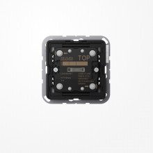 Jung LSCD10911ST KNX Taster Universal 1fach, F10, Secure, Serie CD/LS