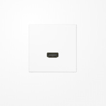 Jung MALS1112WW HDMI, MultimediaAnschlussystem HDMI, Serie LS, alpinweiß