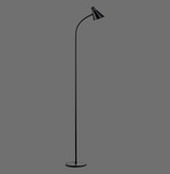 JUST LIGHT PIXIE LED Stehleuchte Warmweiss 4,5W schwarz 11249-18