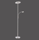 JUST LIGHT LOLAsmart-ROCCO LED Stehleuchte CCT Dimmbar 25,5W 2-fach stahl 11858-55