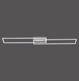 JUST LIGHT IVEN LED Deckenleuchte CCT Dimmbar 40W 2-fach stahl 14019-55