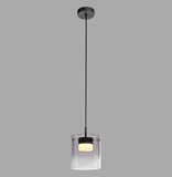 JUST LIGHT ELIO LED Pendelleuchte Warmweiss Dimmbar 7,5W schwarz 14042-18