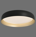 JUST LIGHT OSKO LED Deckenleuchte CCT Dimmbar 36,5W schwarz 14216-18