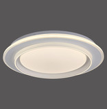 JUST LIGHT LAGO LED Deckenleuchte CCT Dimmbar 20W weiss 14296-16