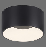 JUST LIGHT TANIKA LED Deckenleuchte Warmweiss Dimmbar 13W schwarz 14325-18