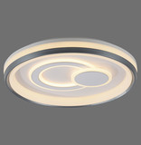 JUST LIGHT MINELLI LED Deckenleuchte Warmweiss Dimmbar 35W weiss 14334-16
