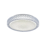 JUST LIGHT FRIDA LED Deckenleuchte Steuerbare Lichtfarbe 19W Transparent/Weiß 14371-00