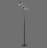 JUST LIGHT BIG WIDOW Stehleuchte E14 max. 25W 3-fach schwarz 14603-18