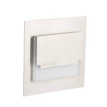 Kanlux Sabik Mini WW LED Wandeinbauleuchte silber