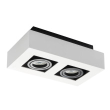 Kanlux STOBI 26833 Anbau Downlight 2x max. 25W GU10 weiss