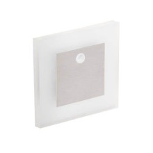 Kanlux APUS 27370 LED Einbauleuchte 0,8W Bewegungssensor warmweiss gebürsteter Stahl