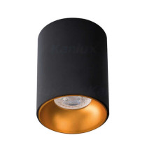 Kanlux RITI 27571 Anbauleuchte GU10 schwarz, gold