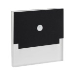 Kanlux LED Wandeinbauleuchte SABIK Schwarz Bewegungssensor 29858